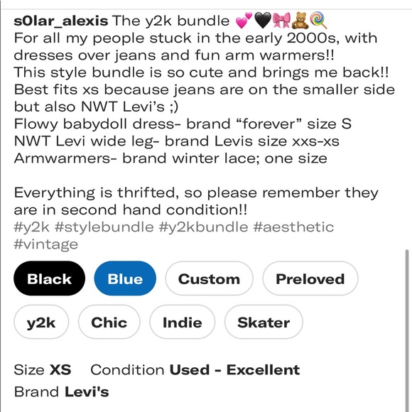 The y2k bundle 💕🧸🖤🎀🍭 - Picture 5 of 5